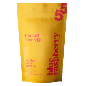 Pocket Fives - Blue Raspberry Soft Chews - 2 x 5mg